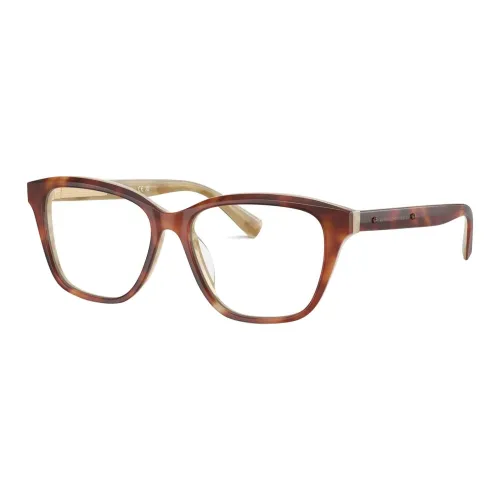 BRUNELLO CUCINELLI Ацетат Квадратные Оправы для очков Унисекс Коричневый