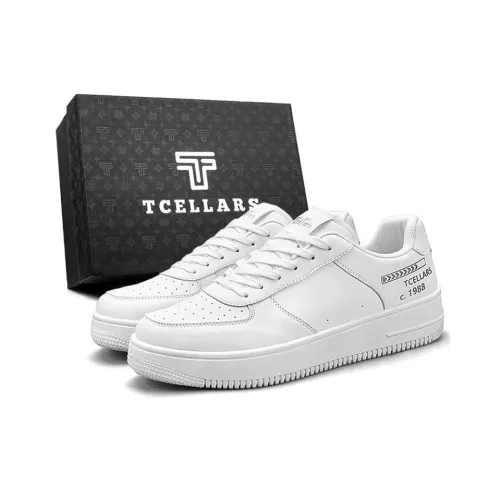 TCELLARS Устойчивый к истиранию Легкий Увеличение Высоты Покрытие Поддержка Низкий Топ Скейтборд Кроссовки Мужские Эксклюзивные Коробка