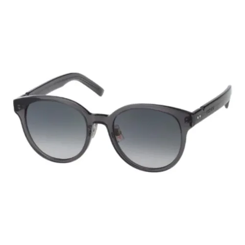 KENZO Ацетат Сплав Круглые Солнцезащитные очки Женские Черные