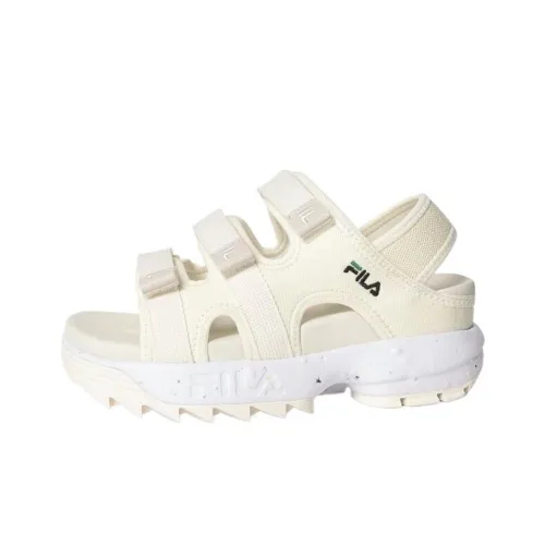 FILA Disruptor Пляжные сандалии Белые Женские