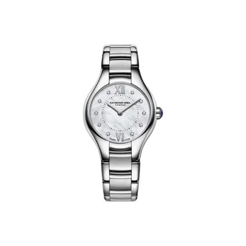 Raymond Weil Кварцевый механизм Женские часы 24 мм Жемчужная раковина Цвет