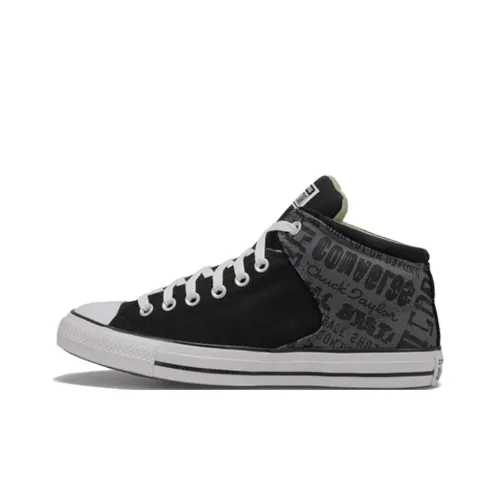 Converse Chuck Taylor All Star MID Топ Кеды Унисекс Черный Серый