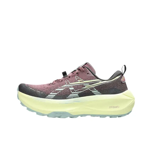 Asics TRABUCO Max 4 Low Top Trail Беговые кроссовки Женские Фиолетовый