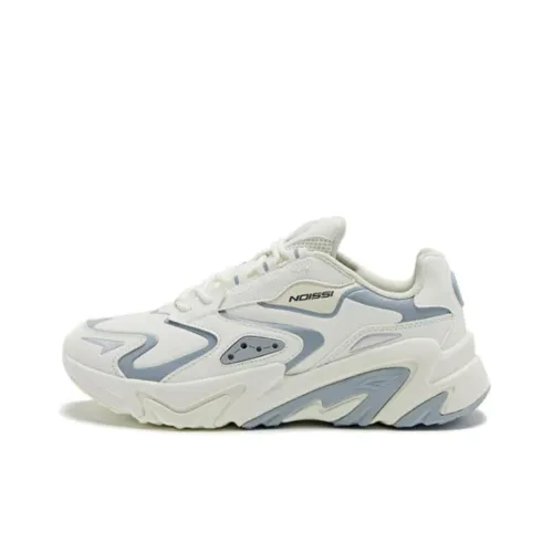 QIAODAN Звезда Созвездие IV Устойчивый к истиранию Низкий Топ Кроссовки для бега Женские Серый Белый