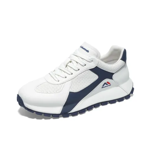 KOLUMB Slip Прочный Устойчивый к Износу Дышащий Низкий Топ Casual Мужской Белый Синий