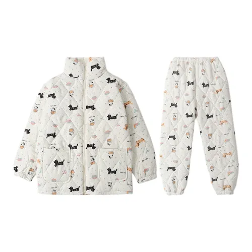 Lan Miao Пижамный комплект Женские Экрю