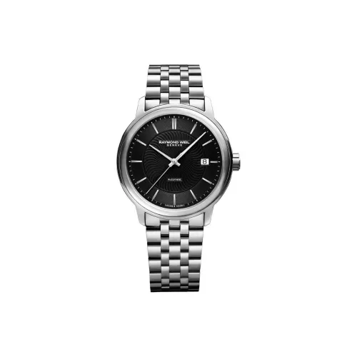 Raymond Weil Автоматический Механический Механизм Мужские Часы 39,5 мм Черный
