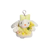 Маргаритка Желтый Цветочный дизайн Ваза Длинноухий Кролик (Розовый Крючок)