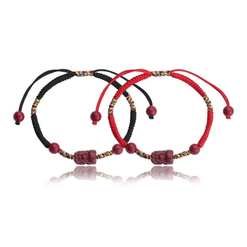 MAGICPOLE Ткань Браслеты Шнурки Унисекс Черный Красный