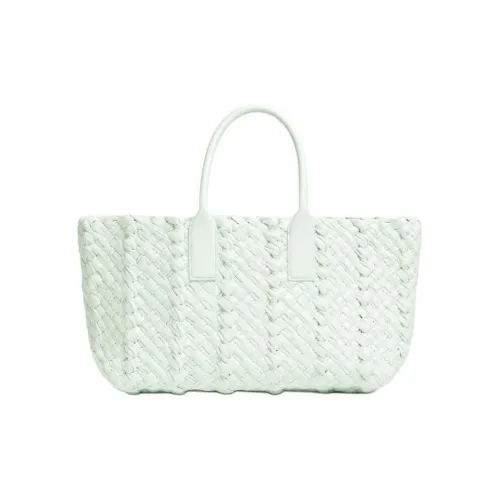 Bottega Veneta Cabat Овечья кожа Тоут Сумка Сумка для покупок Сумка через плечо Сумка Женская Ледниковый Зеленый