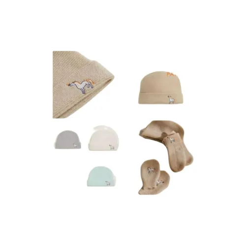 HERMES Трикотажная ткань Шапки-бини Детский Коричневый