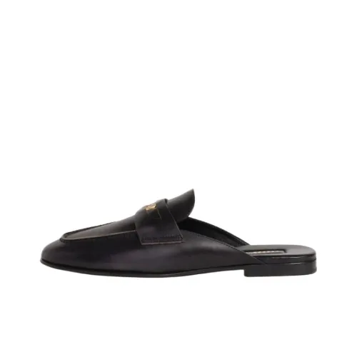 MIU MIU Домашние тапочки Женские Коричневый