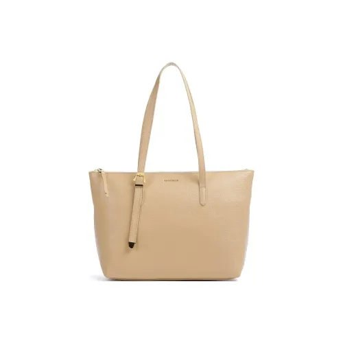 COCCINELLE Сумка-тоут из коровьей кожи сумка для покупок женская бежевая