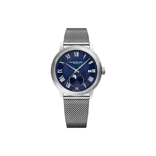 Raymond Weil Автоматический Механический Механизм Мужские Часы 39,5 мм Синий