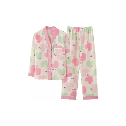 WANANNI Пижамный комплект женский розовый