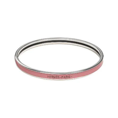HERMES Эмаль Браслеты Женские Розовый