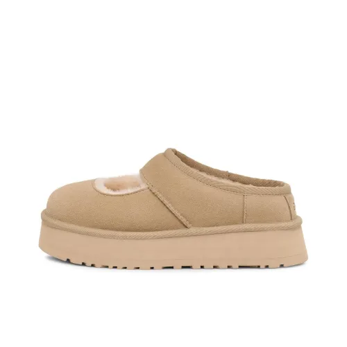 UGG Устойчивые к истиранию Домашние тапочки Женские Светло-коричневые