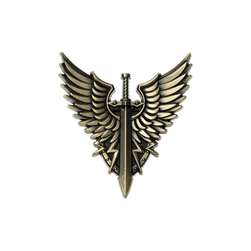 STARFORGED Warhammer 30K Burning Галактический Темный Ангел Слава Warband Значок Brooch Мерч Звезда Forge Значки