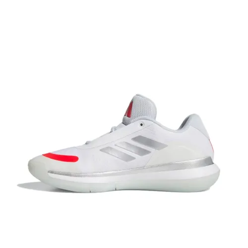 Adidas Slip-resistant Abrasion-resistant Low-top Basketball Shoes Men's White Adidas Противоскользящие Аbrasion-resistant Низкие Кеды Баскетбольные Мужские Белые