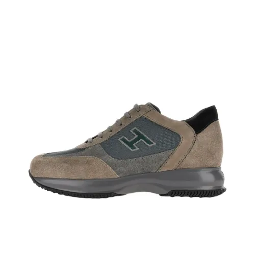 HOGAN Низкий Топ Повседневная Обувь Мужская Коричневый