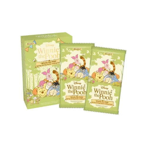 CARD.FUN Винни-Пух Пудинг Исцеление Companion Сезон Весна Эпизод IP Аниме Карточки 16 Сумки Коробка