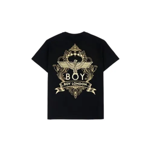 BOY LONDON Мужские черные футболки