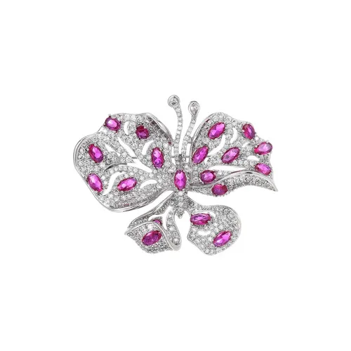 Marco Bizzarri Сплав Elegant Elegance Куртка Аксессуары Для Женских Улучшенный Цветочный Брошь Булавка с Аксессуаром Женские
