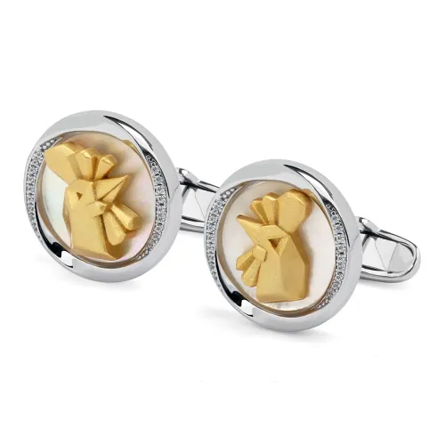 MAVIN MARVY Запонки из серебра 925 пробы Унисекс