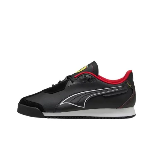 Scuderia Ferrari X PUMA ROMA Low Топ Тренировочные Кроссовки Мужские Черные