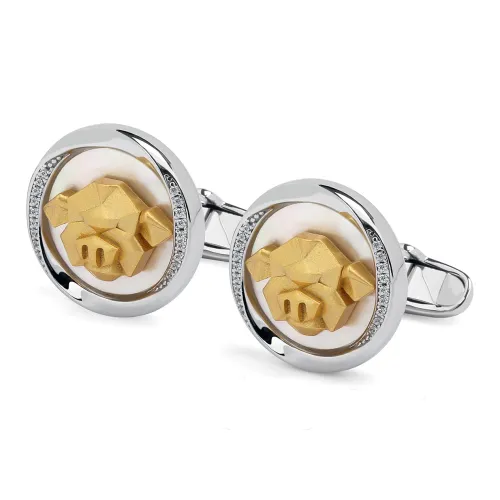 MAVIN MARVY Запонки из серебра 925 пробы Унисекс