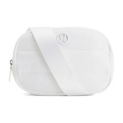 Lululemon Everywhere Нейлоновая Слинг-Сумка Поясная Сумка Стандартная Унисекс Белая