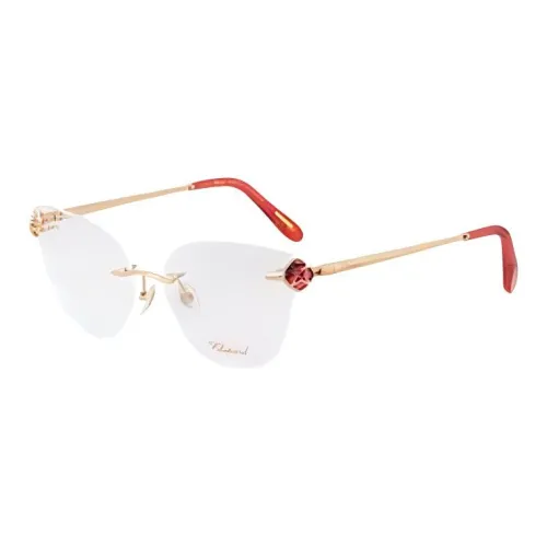 CHOPARD Металл Нерегулярная форма Оправы для очков Женские Золото