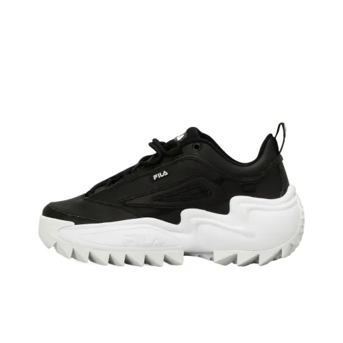 FILA Амортизация Низкий Топ Повседневная Обувь Женская Черная