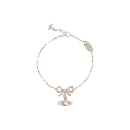 Vivienne Westwood Crystal Серебряный Браслеты Женские Серебряный