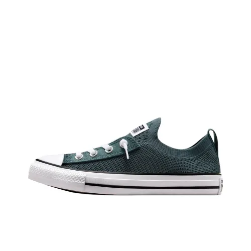 Converse Chuck Taylor All Star Low Топ Кеды Женские Темно-зеленый