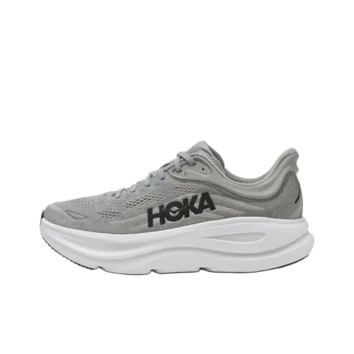 HOKA ONE ONE Bondi 9 Беговые кроссовки Низкий топ Серый Унисекс