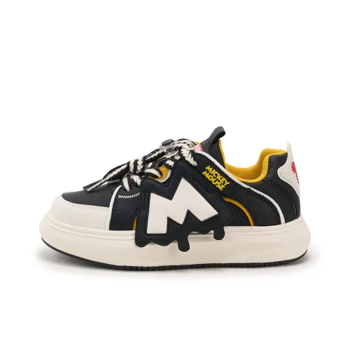 Disney Mickey Series Slip-resistant Anti KICK Амортизация Устойчивый к истиранию Низкий Топ Детские Скейтбординги Подростки