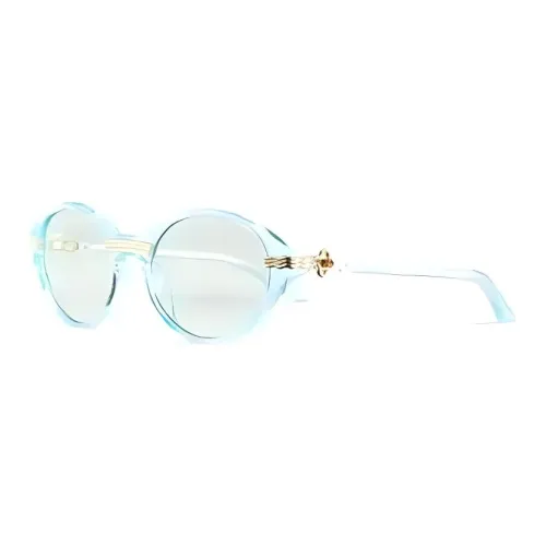 CASABLANCA Ацетат OVAL SUNGLASSES Женские Синий