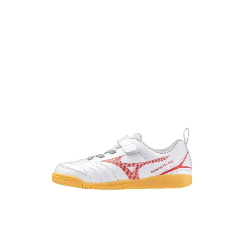 Mizuno MONARCIDA NEO 3 Противоскользящие Устойчивые к истиранию Низкий Топ Детская Футбольная Обувь Белая Детская