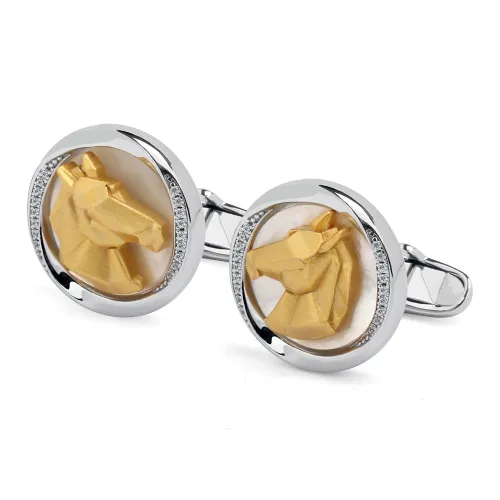 MAVIN MARVY Запонки из серебра 925 пробы Унисекс