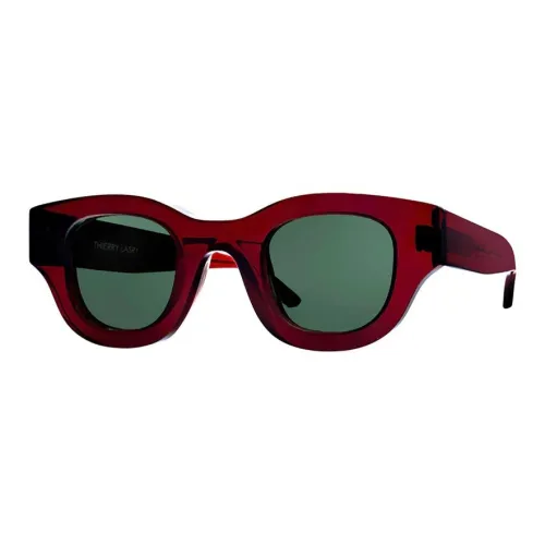 Thierry Lasry Ацетат Квадратные Солнцезащитные Очки Женские Красные