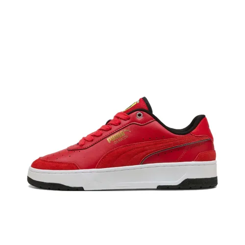 Scuderia Ferrari X PUMA Low Топ Скейтборд Кроссовки Унисекс Красный