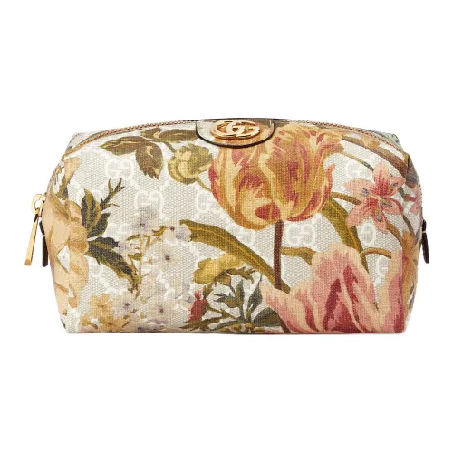 GUCCI Ophidia Холст Косметичка Женская Многоцветная