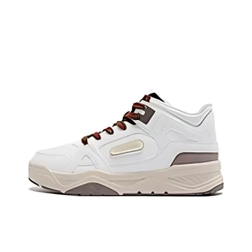 QIAODAN MID Топ Скейтборд Кроссовки Женские Березовая Деревянная