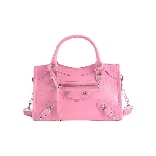 Balenciaga Кожа Сумка через плечо Мини Женская Розовая