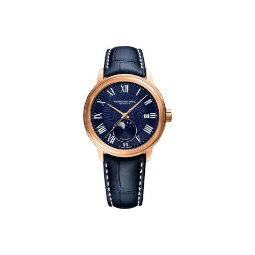 Raymond Weil Автоматический Механический Механизм Мужские Часы 39,5 мм Синий