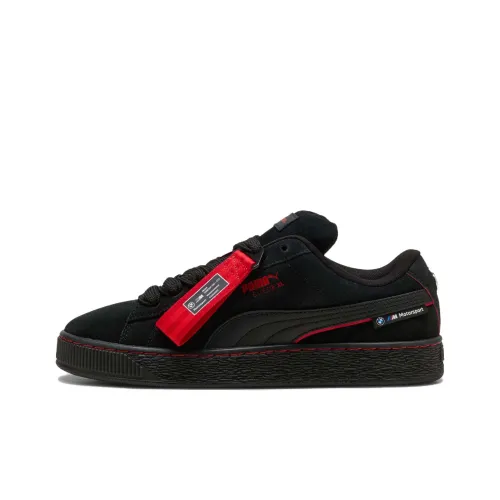 BMW M Motorsport X PUMA Suede XL Низкие Кроссовки для скейтбординга Унисекс Черные