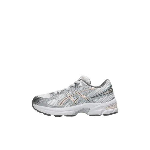 Asics Gel 1130 Амортизация Низкий Топ Детские Лайфстайл Обувь Белый Перламутрово-Розовый Детский