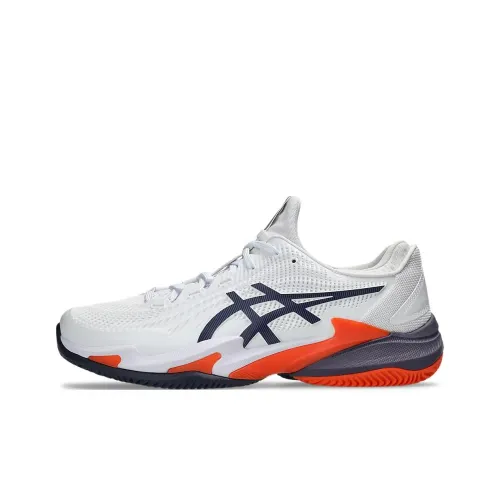 Asics Court FF 3 Low Топ Теннисные Кроссовки Мужские Серые Фиолетовые