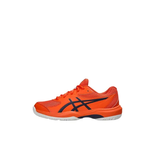 Asics Гель GAME Школьный возраст Детские кроссовки для тренировок Низкий топ Апельсин Kids